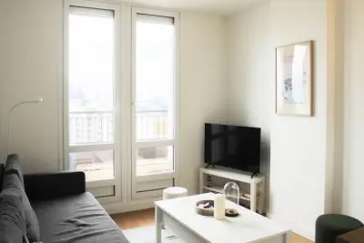 Appartement à Boulogne Billancourt, Superbe Appt Avec Vue Sur La Tour Eiffel - N°1052375