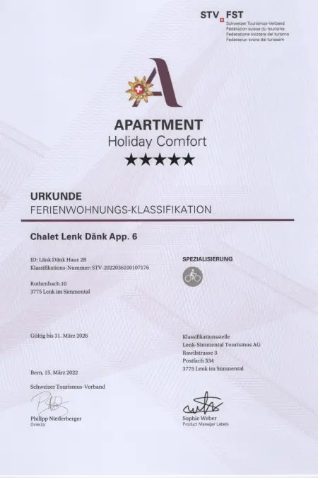 Chalet Lenk Dänk App. 6, Appartement 4 personnes à Lenk - Photo 11