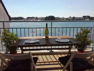 Appartement à Étel, Duplex confortable avec climatisation près du port et plages d'Étel - N°1052513