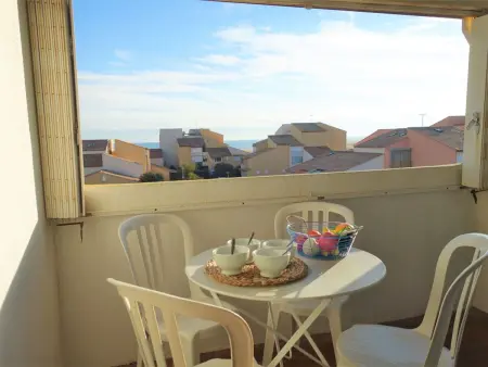 Les Balcons de la Méditerranée, Appartement 4 personnes à Narbonne Plage - Photo 14