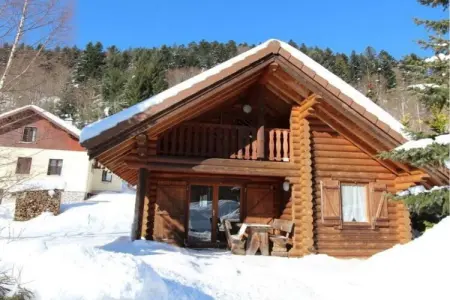 Chalet à La Bresse, L'OURS BLANC Chalet en rondins - L1058252