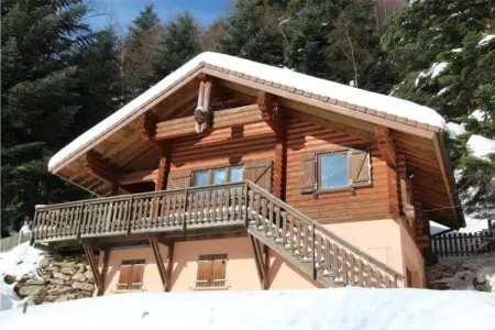 Chalet à La Bresse, LE GRAND CERF  Chalet en rondins avec SPA Jacuzzi - L1058259