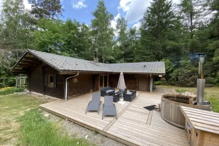 Chalet à La Bresse, LE FISHING LODGE Chalet en bois avec Bain Nordique - L1058261