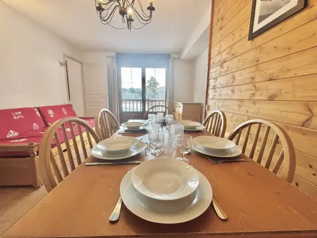 Appartement 3 pièces à Flumet - 6 personnes, animaux admis, parking, piscine intérieure - Photo 3