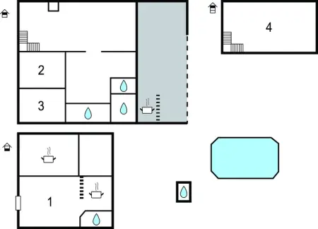 Location Maison 10 personnes à Chassiers - Photo 32