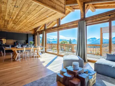 Chalet à Les Saisies, Chalet luxueux avec jacuzzi, 7 pièces, proche pistes, pour 15 pers. - L1060375