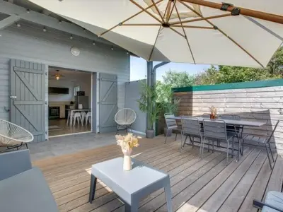 Maison à Hossegor, Duplex confortable à Hossegor, accès plage et jardin clos - L1060420