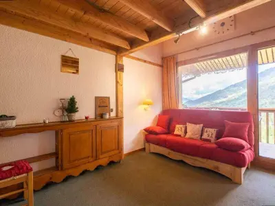 Appartement à Valmorel, Studio alpin mezzanine, 4 pers, animaux acceptés, parking en option - L1060480