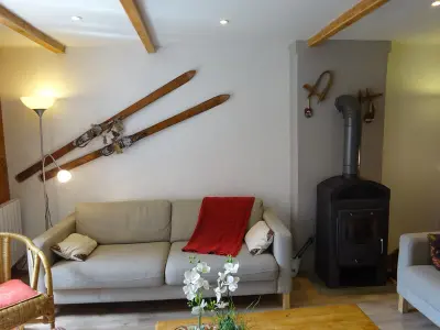 Chalet à Valloire, Chalet 4* pour 10 pers, animaux bienvenus, parking, skis, vélos et WiFi inclus - L1060607