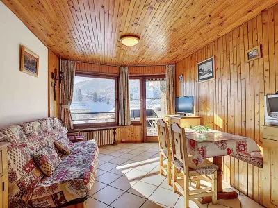 Appartement à La Clusaz, Studio cosy à La Clusaz pour 4 pers, parking inclus - L1060646