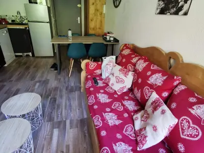 Appartement à Valloire, Duplex pour 4 pers avec balcon, cuisine équipée et Wi-Fi - L1060901