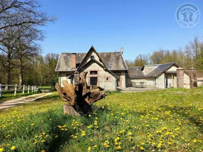 Gite à Raizeux, Maison paisible avec cheminée et grand jardin en forêt de Rambouillet - L1060912