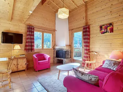 Appartement à La Clusaz, Chalet confortable 6 pers avec cheminée, WIFI, animaux admis, parking - La Clusaz - L1060948