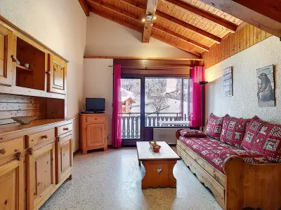 Appartement à La Clusaz, La Clusaz: Apt pour 8 pers, 2 chambres, parking, wifi, animaux - L1061105