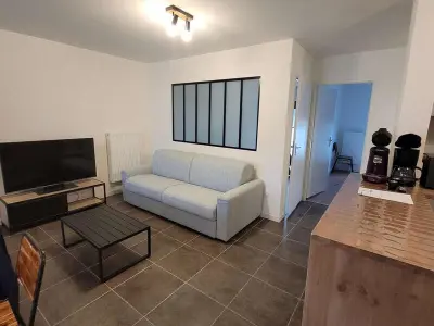 Appartement à Cucq Stella Plage, Confortable 3 Chambres à Stella avec WIFI et Parking, Animaux Bienvenus - L1061192