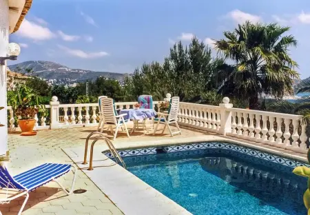 Villa à Moravit, Villa charmante avec vue sur la mer à Moravit et piscine privée - L1061475