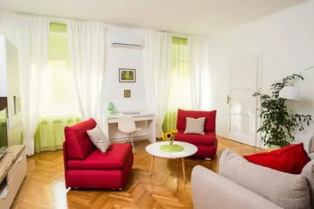 Appartement à Zagreb, Appartement moderne au cœur de Zagreb, 57 m², climatisation - L1061556