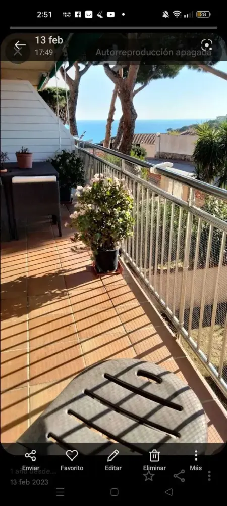 Appartement avec vue sur la mer à Sant Feliu, Appartement 4 personnes à Sant Feliu de Guíxols - Photo 20