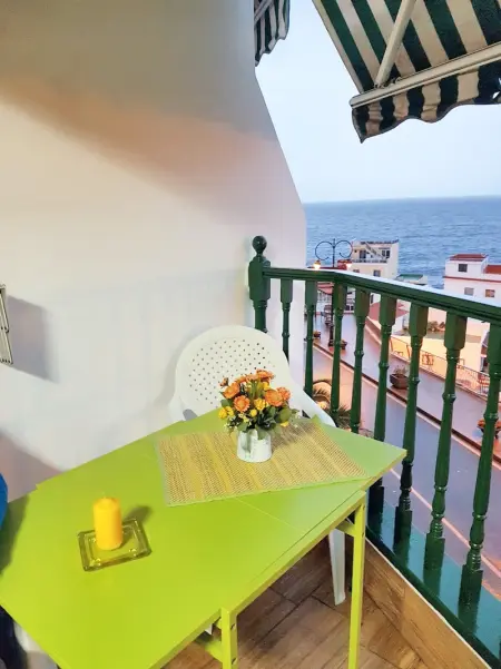 Appartement à Santiago del Teide, Appartement avec balcon à Santiago del Teide 40 m² avec vue sur mer - L1061677