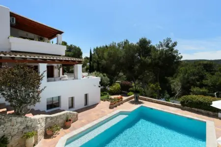 Villa spacieuse à Santa Eulalia : vue mer & montagne, piscine privée - Photo 2
