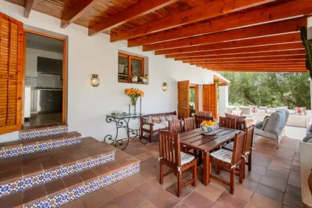 Villa spacieuse à Santa Eulalia : vue mer & montagne, piscine privée - Photo 5