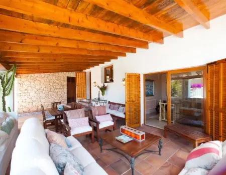 Villa spacieuse à Santa Eulalia : vue mer & montagne, piscine privée - Photo 6