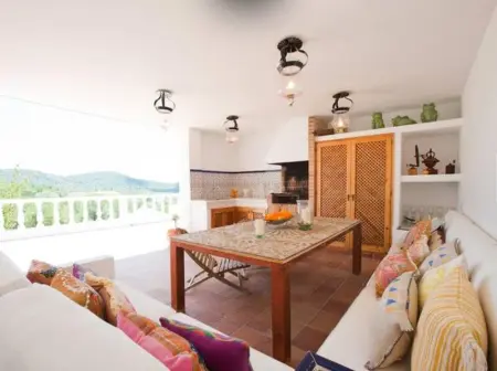 Villa spacieuse à Santa Eulalia : vue mer & montagne, piscine privée - Photo 26