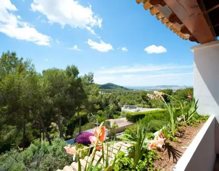 Villa spacieuse à Santa Eulalia : vue mer & montagne, piscine privée - Photo 41