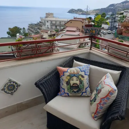 Maison charmante vue mer à Letojanni avec terrasse - Photo 14