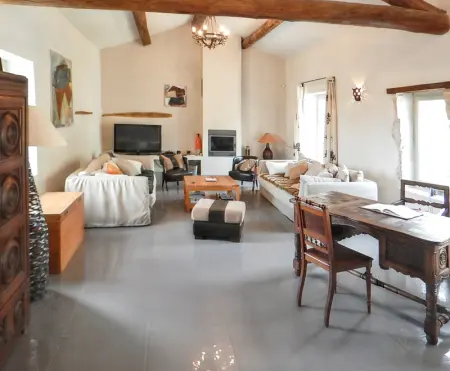 Villa spacieuse à Oppède avec piscine et vue imprenable - Photo 22