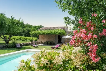 Villa spacieuse à Oppède avec piscine et vue imprenable - Photo 24