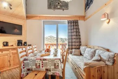 Appartement à Val Thorens, Appartement convivial à Val Thorens de 42 m² - Vue sur la montagne - L1061970