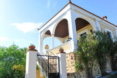 Villa à Limnos, Villa pittoresque à Limnos + Jardin clos + Vue sur mer - L1062066