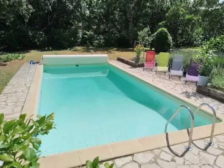 Maison charmante à Saint-Siffret + Piscine, Maison 5 personnes à Saint Siffret - Photo 1