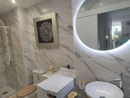 Appartement lumineux avec vue sur la mer, Fuengirola, 50 m², piscine - Photo 7