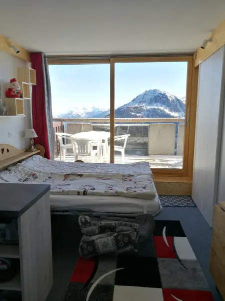 Appartement convivial à La Plagne - 28 m² avec vue sur la montagne - Photo 1