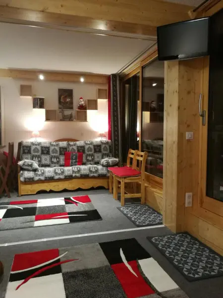Appartement convivial à La Plagne - 28 m² avec vue sur la montagne - Photo 2