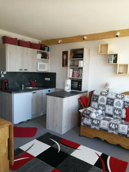 Appartement convivial à La Plagne - 28 m² avec vue sur la montagne - Photo 15