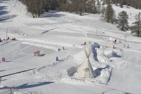 Appartement cosy à Pelinche, Risoul - 30m², Appartement 5 personnes à Risoul - Photo 20