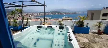 Appartement spacieux avec vue sur la mer à Ajaccio, jacuzzi privé. - Photo 14