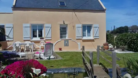 Maison à Cléder, Maison cosy à Cléder avec jardin et vélos à disposition - L1062515