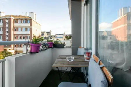 Appartement à Rouen, Appartement charmant à Rouen, 40 m², balcon et vue sur la ville. - L1062609