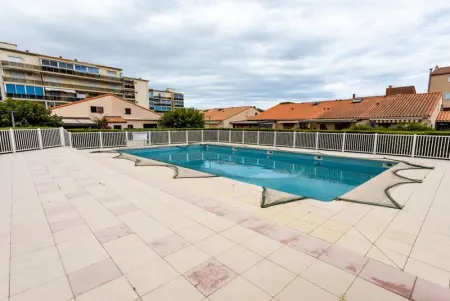 Maison à Argelès sur Mer, Maison conviviale à Argelès-sur-Mer avec piscine partagee 35 m² - L1062635