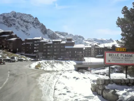 Appartement à Mâcot la Plagne, Studio cosy à Mâcot-la-Plagne 24 m² avec vue montagne - L1062720