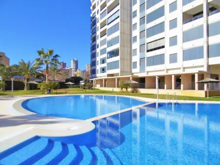 Appartement à Benidorm, Appartement confortable à Benidorm 68 m² avec piscine partagée - L1062742