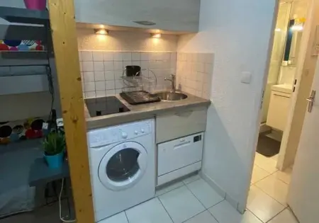 Studio chaleureux à Villarembert, 22 m², proche des pistes - Photo 3