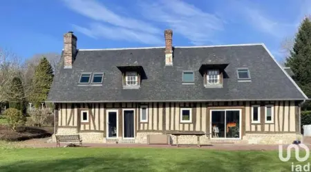 Maison à Hermival les Vaux, Maison normande apaisante à Hermival-les-Vaux avec sauna - L1062787