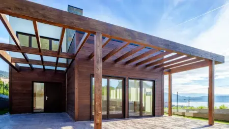 Maison Charme Vue Mer à Outes, Maison 9 personnes à Outes - Photo 5