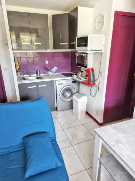 Appartement cosy à Gruissan, piscine partagée, 25 m² - Photo 6