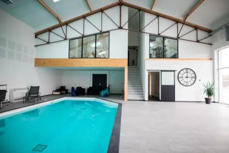 Villa à Dollon, Villa moderne proche du Mans avec piscine intérieure - L1063073